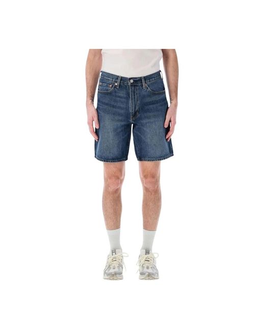 Levi's Blue Denim Shorts for men