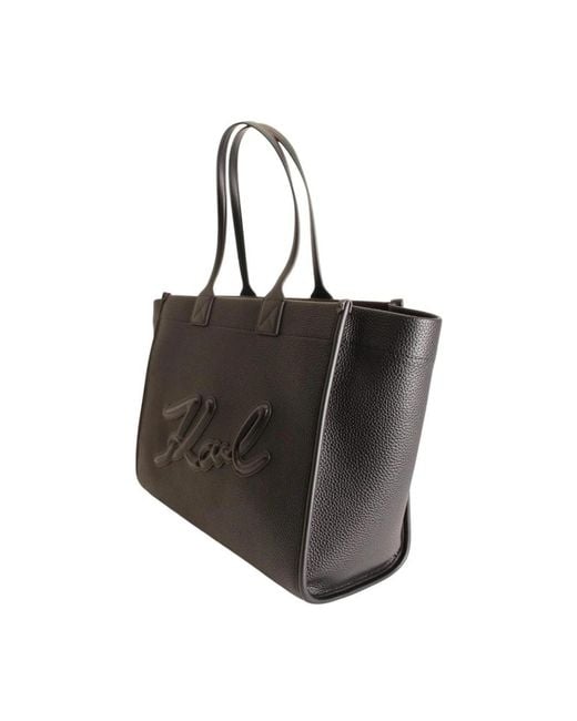 Handbags di Karl Lagerfeld in Black