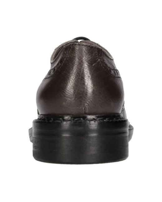 Hundred 100 Brown Laced Shoes