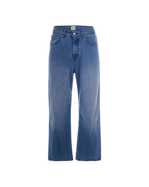 Arte' Blue Straight Jeans for men