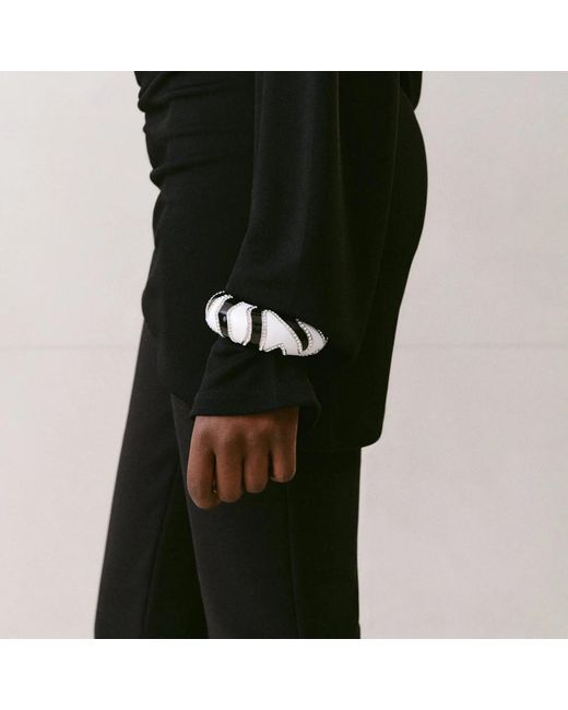 Bracelets Jacquemus en coloris Metallic