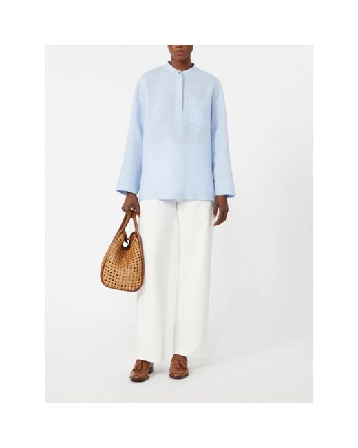 Blouses Max Mara de color Blue