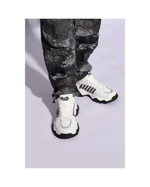 DSquared² White Sneakers for men