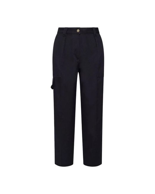 Philippe Model Broeken ,Blauw ,Katoen Broek in het Blue