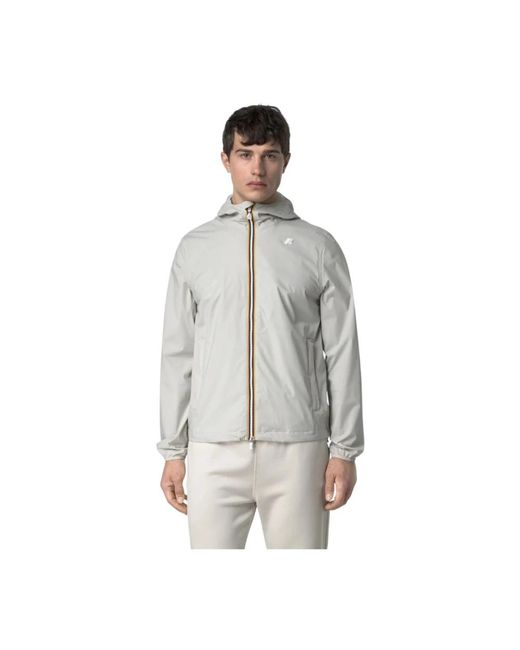 K-Way Jack Jacket in het Gray voor heren