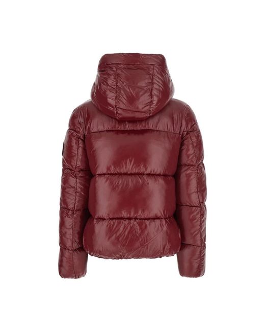 Save The Duck Winter Jackets in het Red