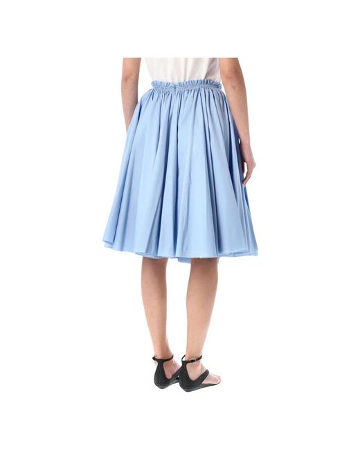 Midi Skirts AMI de color Blue