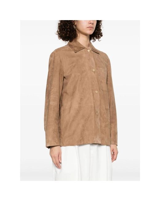 Max Mara Brown Light Jackets