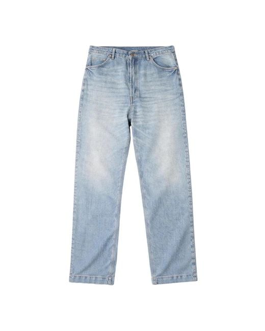 Maison Margiela Blue Straight Fit Jeans for men