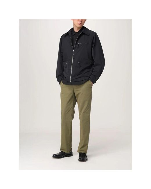Aspesi Blaue Straight-Leg Hose Für Männer in Green für Herren