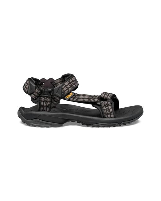 Flat Sandals Teva pour homme en coloris Black