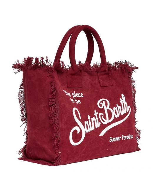 Mc2 Saint Barth Red Tote Bags