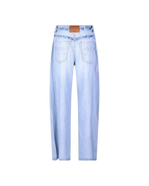 Alexander Wang Blue Loose Fit Jeans