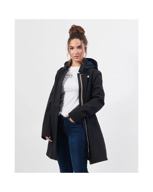 Parkas K-Way de color Black