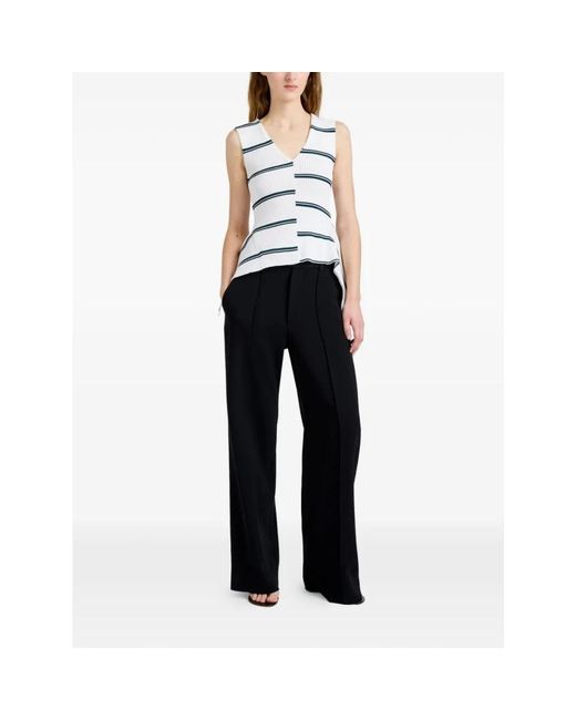 Proenza Schouler White Sleeveless Tops