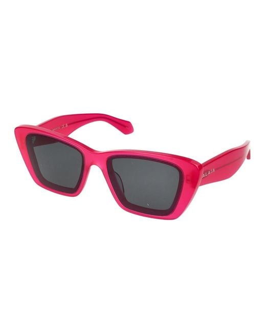Alaïa Red Sunglasses