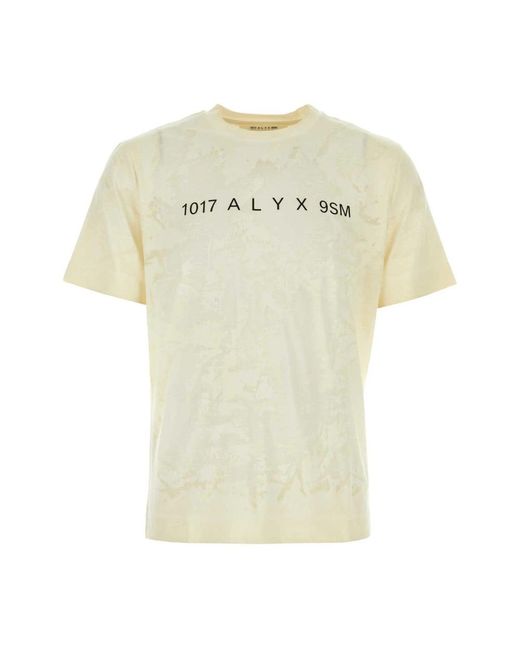 1017 ALYX 9SM T-Shirts in het Natural voor heren