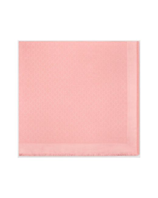 Gucci Pink Silky Scarves