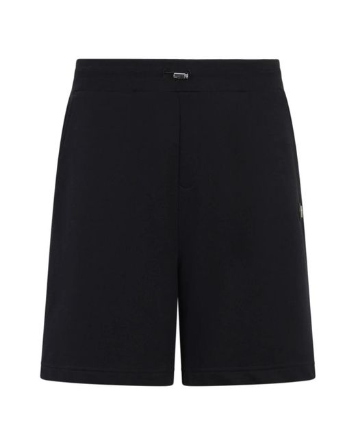 Philipp Plein Fleece Shorts Basic in het Black voor heren