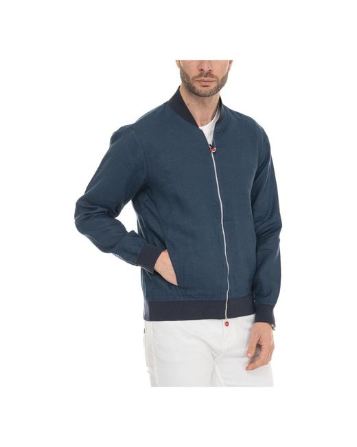 Bomber Jackets Kiton de hombre de color Blue