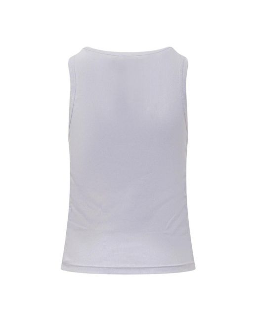 Burberry Purple Sleeveless Tops