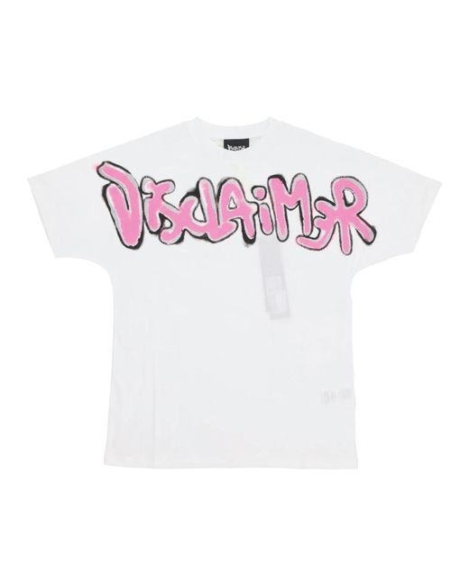 DISCLAIMER White T-Shirts