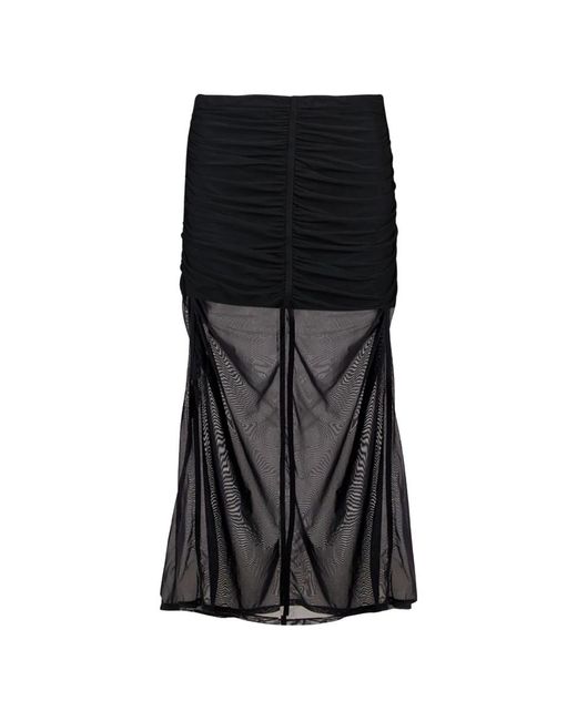 DIESEL Black Maxi Skirts