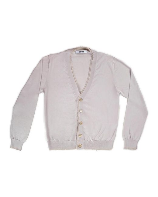 Cardigans Grifoni de hombre de color Gray
