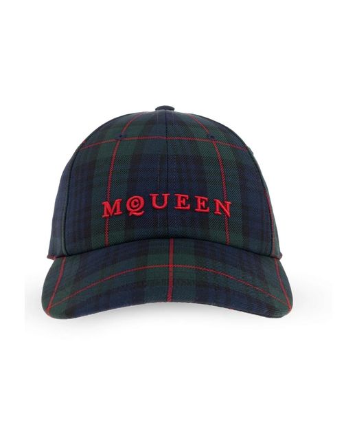 McQueen Baseball Cap in Blue für Herren