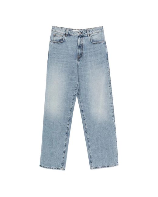 Rohe Jeans ,Blauw ,Katoen Straight Jeans in het Blue