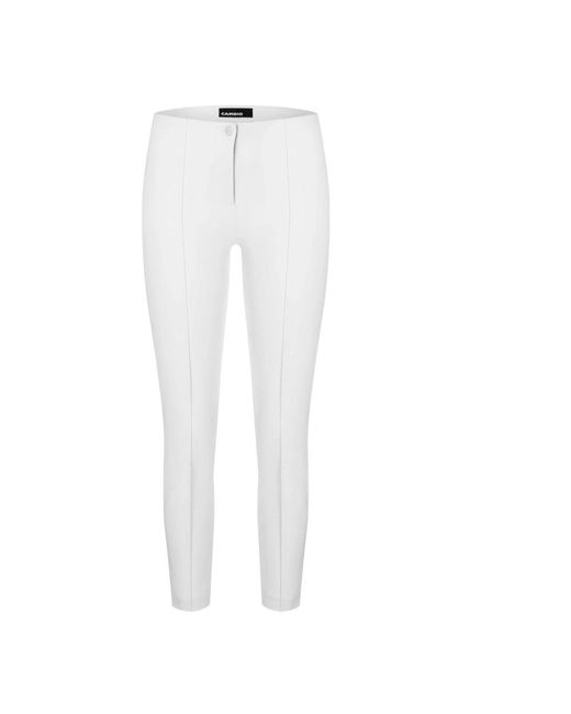 Trousers Cambio de color White