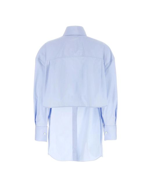 Givenchy Asymmetrische Blouse in het Blue