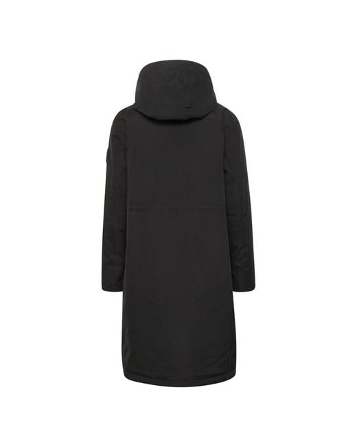 Parkas Kaffe en coloris Black