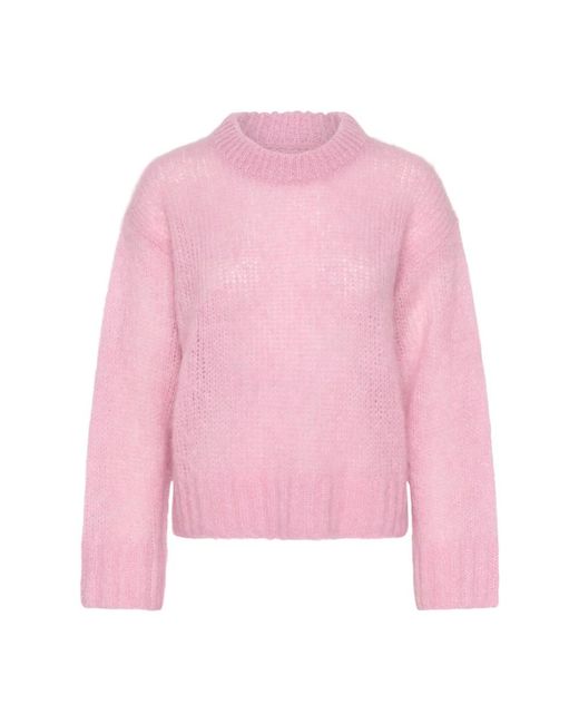 Part Two Rondgebreide Kleding in het Pink