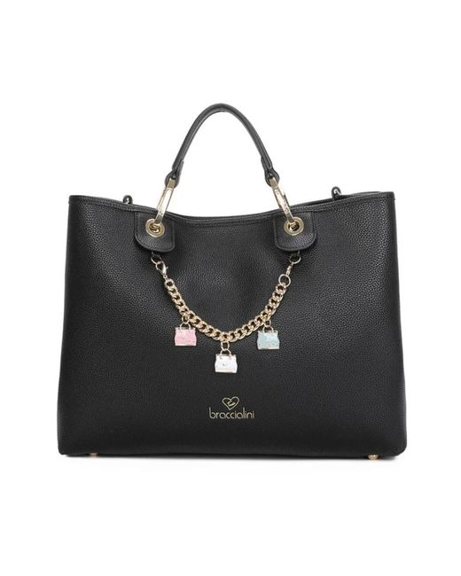 Handbags Braccialini de color Black