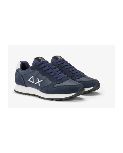 Sun 68 Blue Sneakers for men