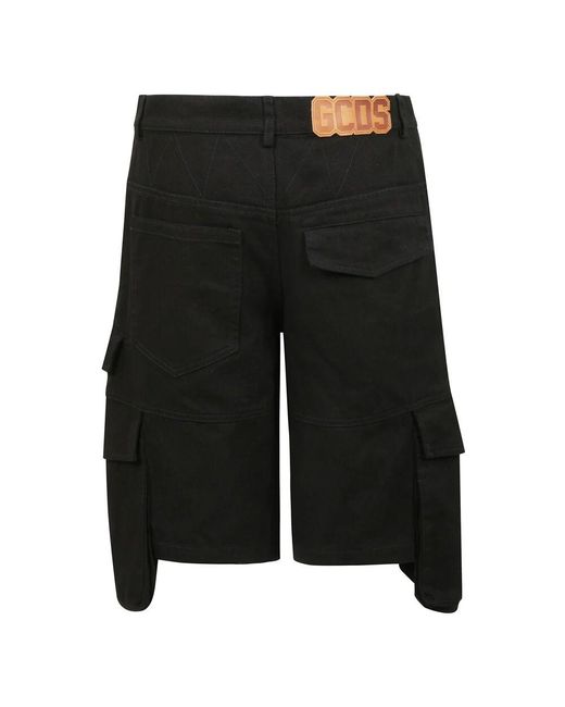 Long Shorts Gcds de hombre de color Black