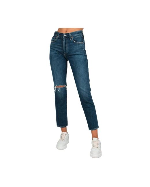 Citizens of Humanity Blue Skinny Fit Jeans