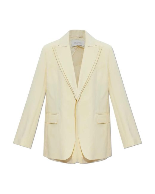 Max Mara Tenuta Blazer in het White