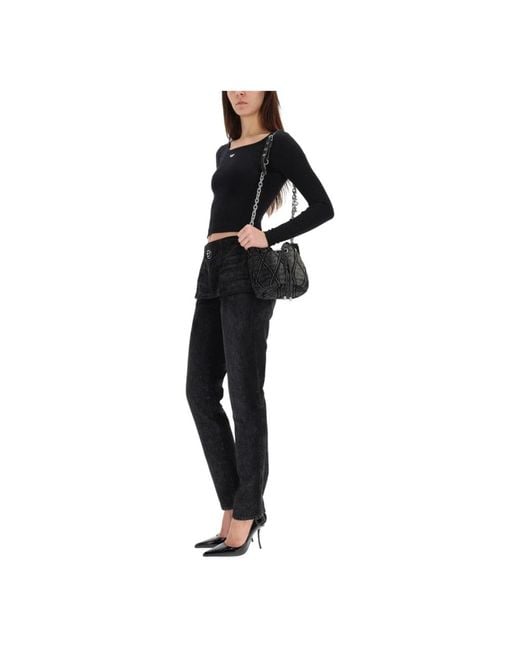 DIESEL Black Slim Fit Jeans