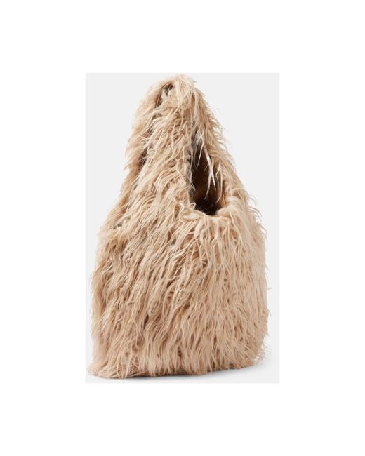 Dries Van Noten Tote Bags in het Natural
