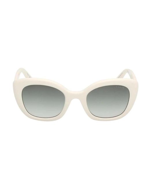 Guess Metallic Eckige Sonnenbrille