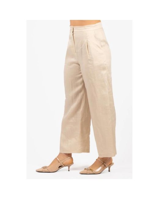 Max Mara Natural Wide Trousers
