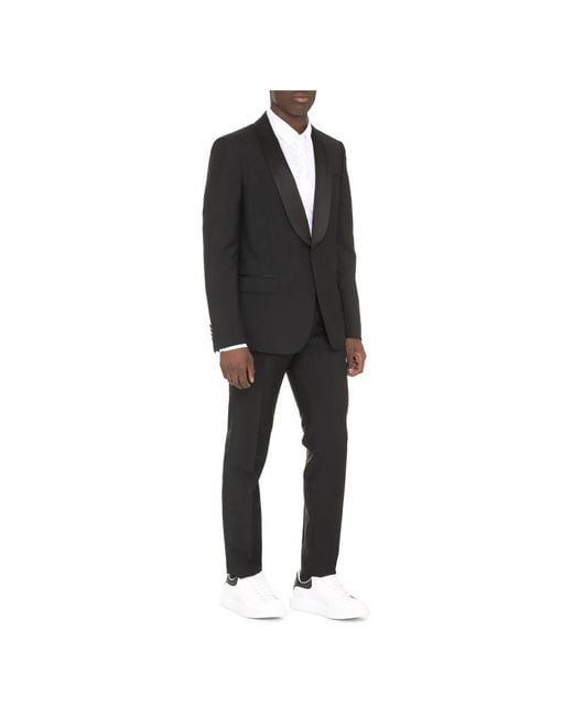 Single Breasted Suits Gucci de hombre de color Black