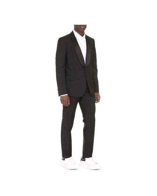 Gucci Black Single Breasted Suits for men