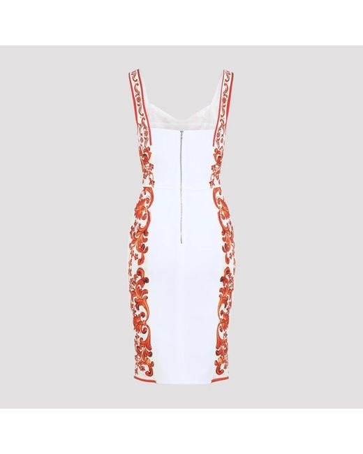 Dolce & Gabbana Red Midi Dresses
