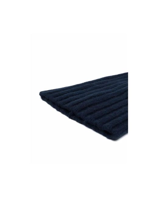 Laneus Blue Beanies for men