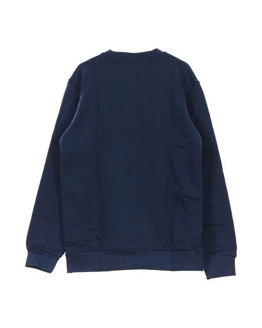 Adidas Hoodies & Sweatvesten ,Blauw ,Crewneck Sweatshirt Outline Crew in het Blue voor heren