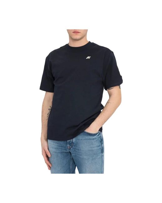 T-Shirts di K-Way in Blue da Uomo
