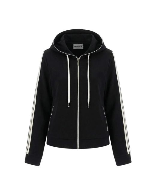 Zip-Throughs Guess de color Black
